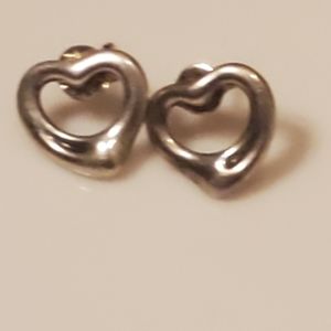 Tiffany & co heart earrings